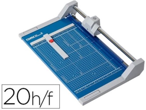 Cisalha Dahle Profissional 550 de Rolo A4 Metalica Capacidade de Corte 20Fls