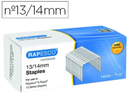Agrafos Rapesco 13/14 Galvanizado Cx.5000 (S13147Z3)