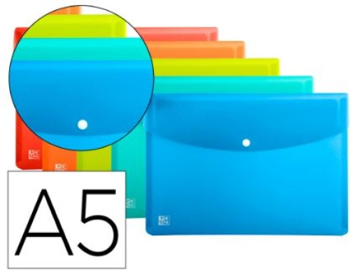 Pasta Elba Urban Dossier C/Mola Polipropileno A5 Pack 5 Cores Sortidas (400147025)