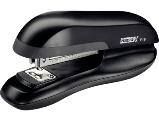 Agrafador Rapid F16 Plastico ABS Cor Preta 30 folhas 24/6 e 26/6 (23810501)