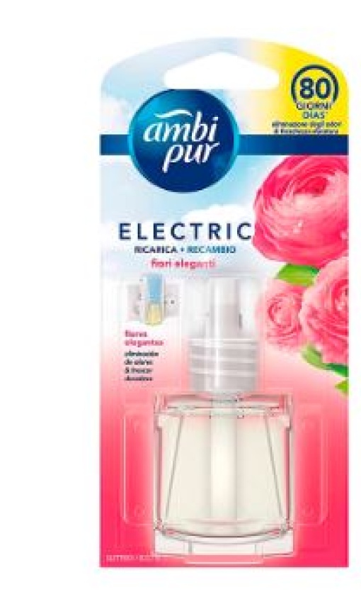 Recarga Ambientador Ambi Pur Electrico 3 Volutions Nuvens de Algodao 21,5ml
