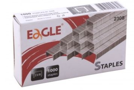 Agrafos Eagle 23/8 Cx.1000un
