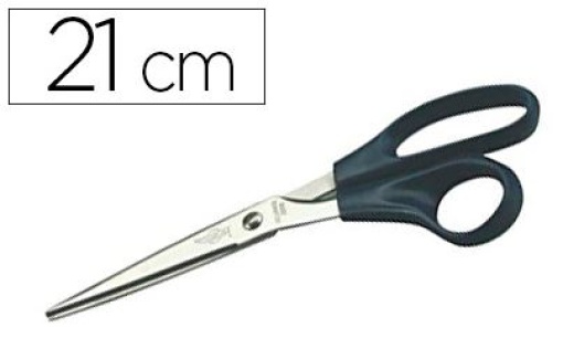 Tesoura Escritorio Faibo Aco Inoxidavel 21cm Ergonomica (T2100)