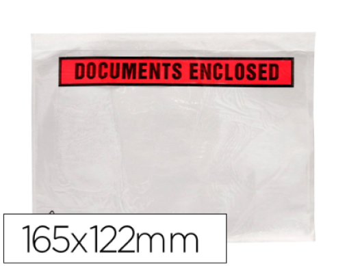 Envelope Packing List Auto Adesivo Q-Connect 165x122mm (Int) Emb.100 (KF11299)