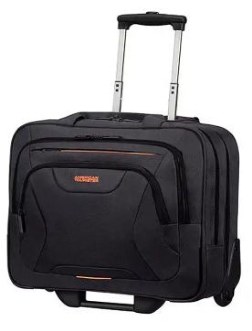 Mala para Portatil Samsonite American Tourister Work 15,6" C/ Rodas e Compartimento para Roupa Preto 230x440x380mm (SA33G006 NE)
