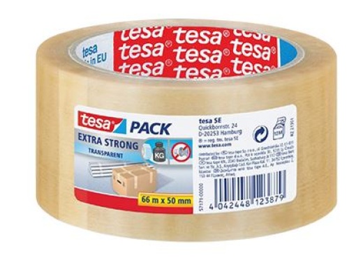 Fita Adesiva PPL Transparente Tesa 4089 50mmx66mts