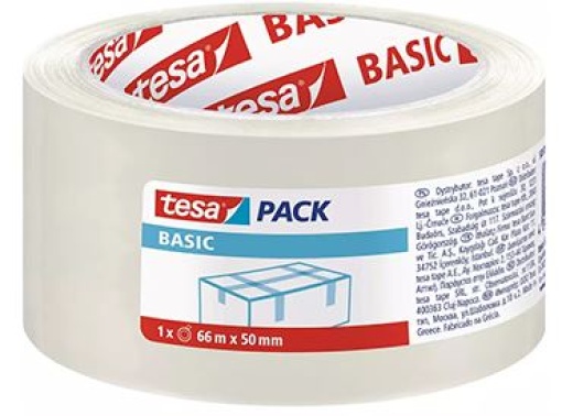 Fita Adesiva PPL Transparente Tesa Basic 50mmx66mts