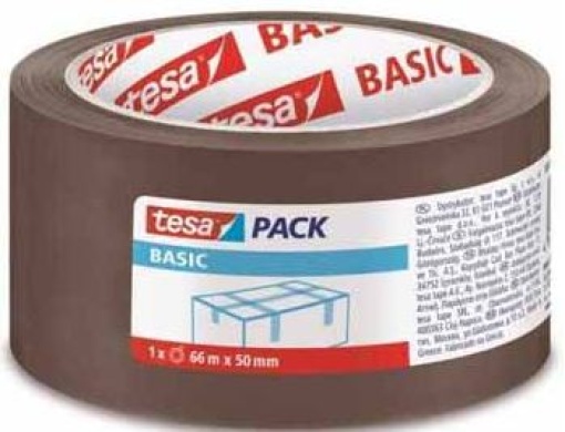 Fita Adesiva PPL Castanha Tesa Basic 50mmx66mts