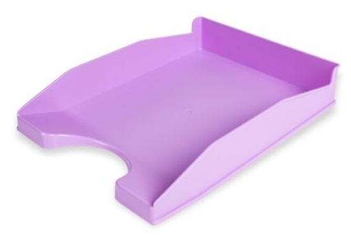 Tabuleiro Secretaria Q-Connect Plastico Lavanda Opaco (KF17250)