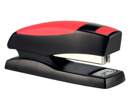 Agrafador Petrus 435 Golf Plastico Cap.30fls (22/6-24/6-26/6) Vermelho (44813)