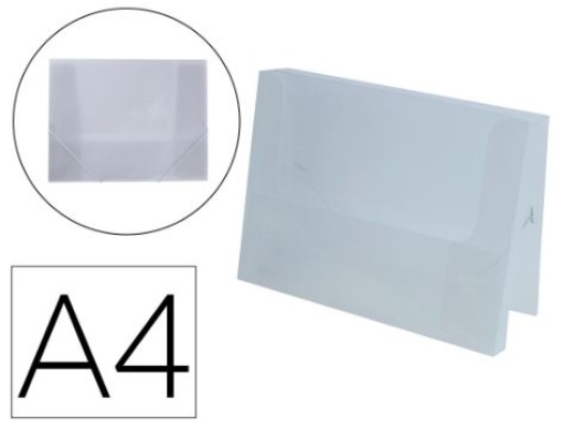 Pasta Liderpapel Porta Documentos Polipropileno A4 Transparente Translucido Lombada 50mm (CH72)