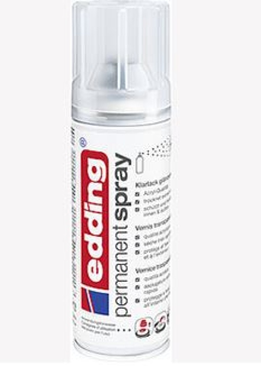 Verniz Acrílico Brilhante Edding 5200 Spray 200ml