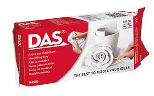 Pasta Modelar DAS Branca 500g