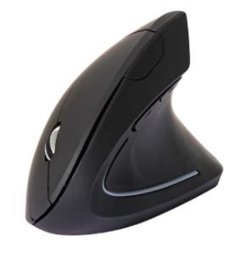 Rato Q-Connect Vertical Ergonomico Preto (KF10714)