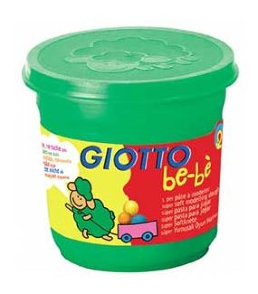 Pasta Modelar Giotto Be-Be 220gr Verde