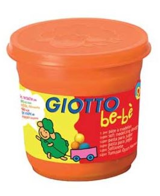 Pasta Modelar Giotto Be-Be 220gr Laranja