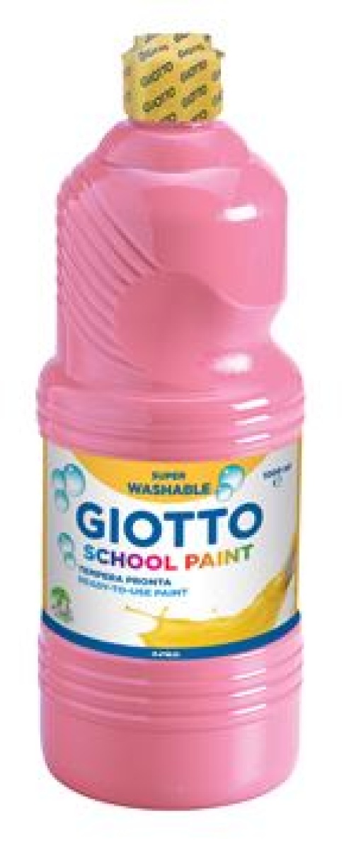 Guache Liquido Giotto Escolar 1 Litro Rosa