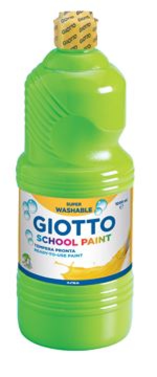 Guache Liquido Giotto Escolar 1 Litro Verde Claro