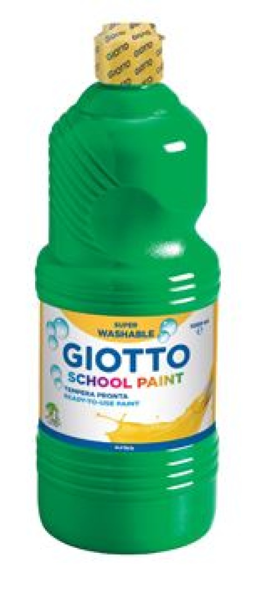 Guache Liquido Giotto Escolar 1 Litro Verde Escuro