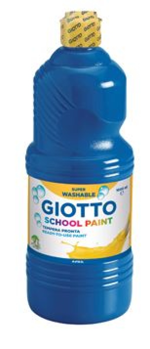 Guache Liquido Giotto Escolar 1 Litro Azul Escuro
