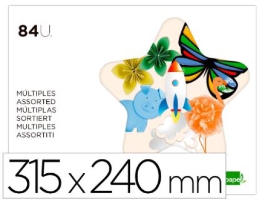 Bloco Trabalhos Manuais Liderpapel Diversos Folio 84Fls (TM01)