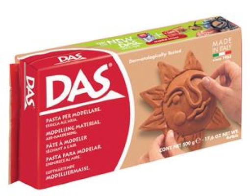Pasta Modelar DAS Terracota 500g