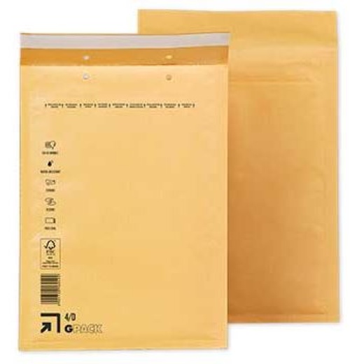 Envelope Air-Bag Sealed Air Kraft 180x260mm (Int) Nº4 D/1
