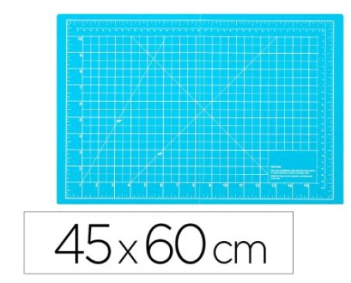Placa de Corte Liderpapel A2 450mmx600mm 3mm Espessura Azul (PQ03)