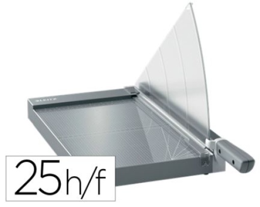 Guilhotina de Alavanca Leitz Precision Office Pro A4 Base Vidro Comprimento Corte 381mm Capac. de Corte 25fls (90230000)