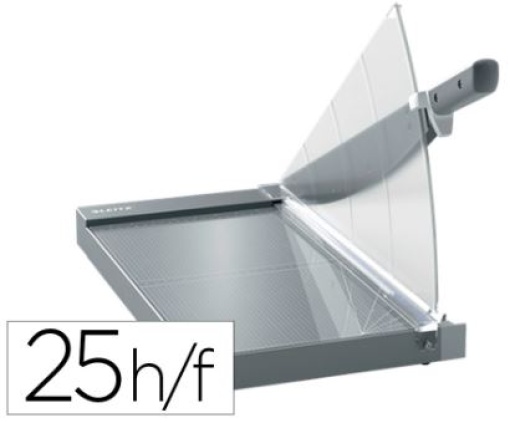 Guilhotina de Alavanca Leitz Precision Office Pro A3 Base Vidro Comprimento Corte 457mm Capac. de Corte 25fls (90240000)