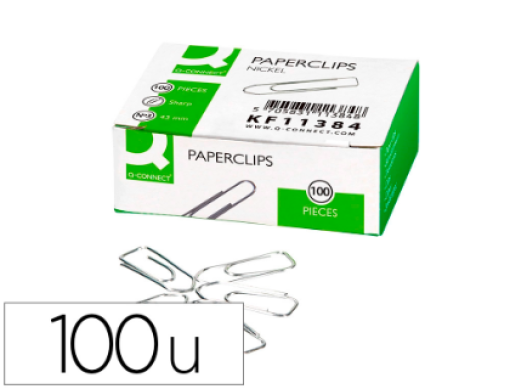 Clips Q-Connect Nº3 43mm Ponta em Bico Cx.100un (KF11384)
