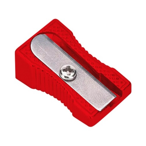 Afia Lapis Liderpapel Metal Simples Vermelho (SA15)
