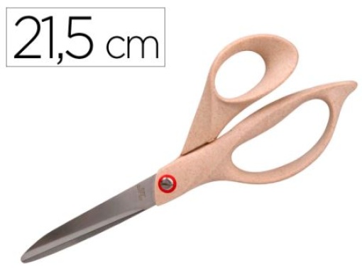 Tesoura Liderpapel Aço Inoxidavel Cabo Eco Material 8" 21,5cm (TI13)