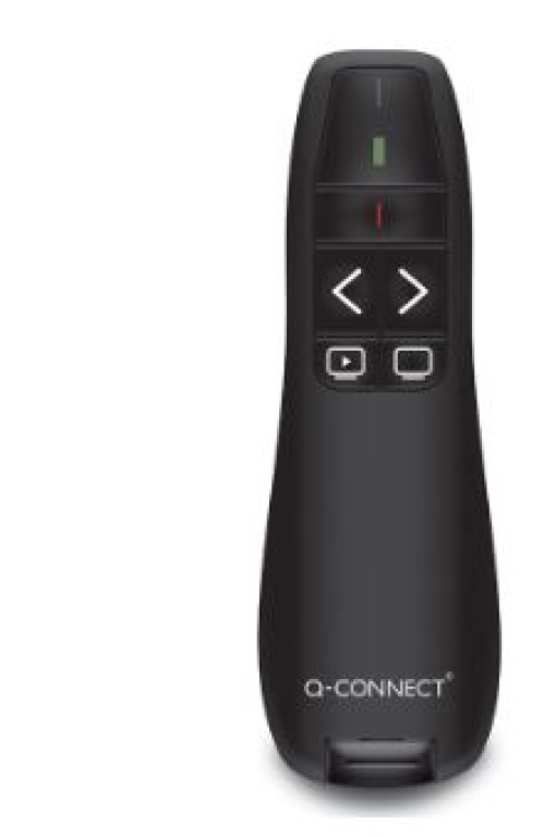 Ponteiro Laser Q-Connect Para Apresentacoes 5 Botoes Alcance 20m Micro USB (KF11029)