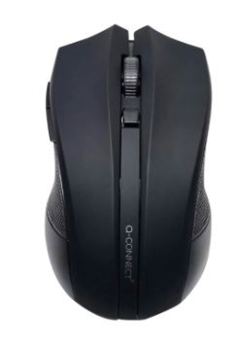 Rato Q-Connect Otico Sem Fios 1000dpi Recetor USB 2,4ghz Preto (KF10969)