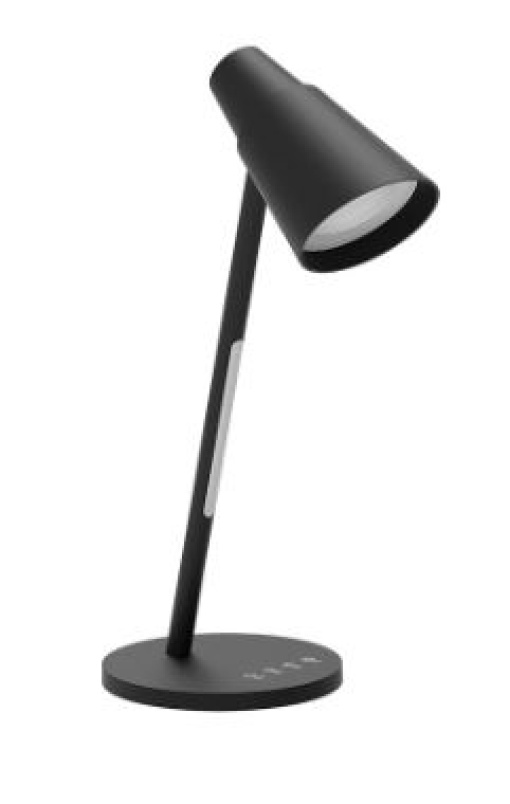 Candeeiro de Escritorio Q-Connect Secretaria ABS Tatil 6w 32 Led 360Lm Preto (KF10973)
