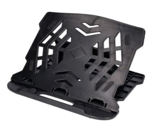 Suporte Q-Connect Para Portatil Até 17" Ajustavel 7Angulos Diferentes Preto 260x280x60mm (KF14469)