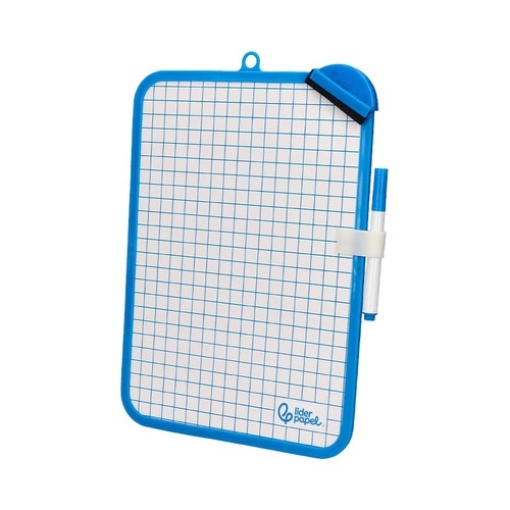 Quadro Branco Liderpapel 18x26cm Com Marcador e Apagador (PZ17)