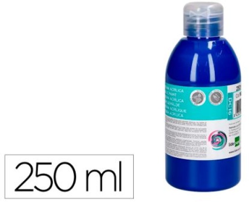 Tinta Acrilica Liderpapel Azul Ultramar 250ml (DC16)