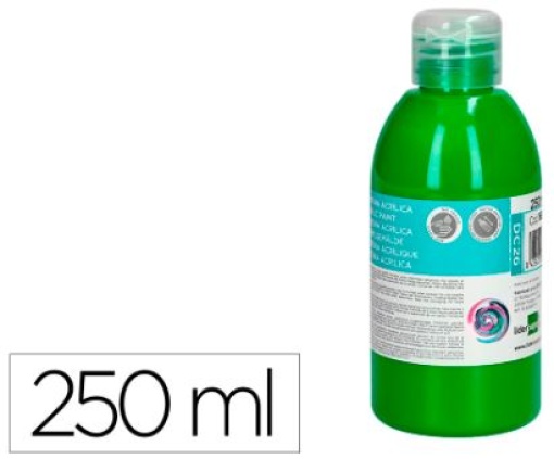 Tinta Acrilica Liderpapel Verde 250ml (DC26)
