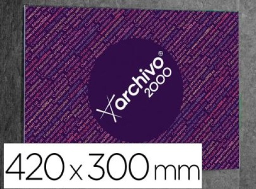 Expositor de Parede Archivo 2000 Premium C/ Adesivo Poliestireno Transparente A3 Horizontal 420x300mm (6157A CS TP)
