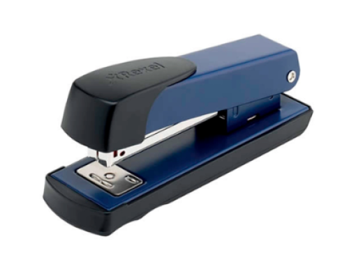 Agrafador Rexel Meteor Metalico Cap.20fls (24/6-26/6) Azul (2100020)