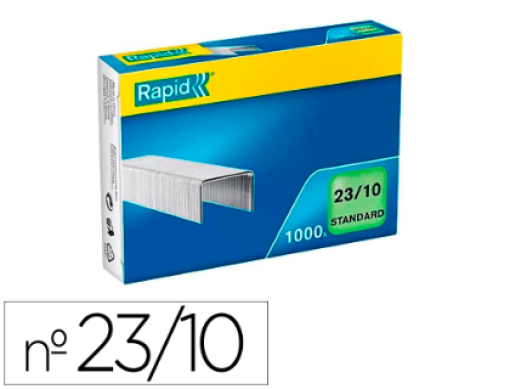 Agrafos Rapid 23/10mm Galvanizados Cx.1000 (24869300)
