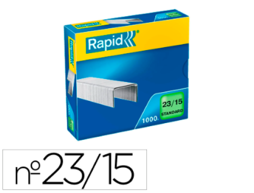 Agrafos Rapid 23/15 Galvanizado Cx.1000 (24869600)