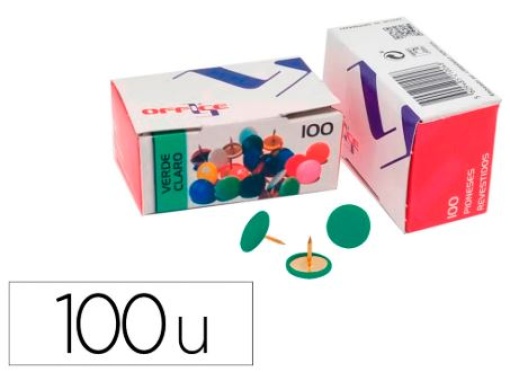 Pioneses Office Lismania Verde 9mm Cx.100un (7PIOLMA.10)