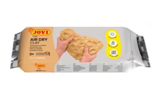 Pasta Modelar Jovi Air Dry Clay 250gr Ocre