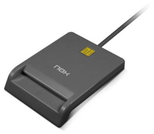 Leitor de Cartoes Inteligentes Nox USB 2.0 Preto (NXLITECARDID)