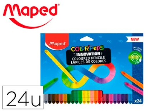Lapis de Cor Maped Color Peps Infinity 24 Cores (861601)