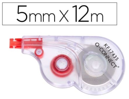 Corretor Fita Q-Connect 5mm x12m (KF17435)
