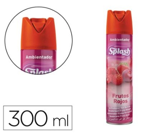 Ambientador Spray Splash Morango Frasco de 300ml